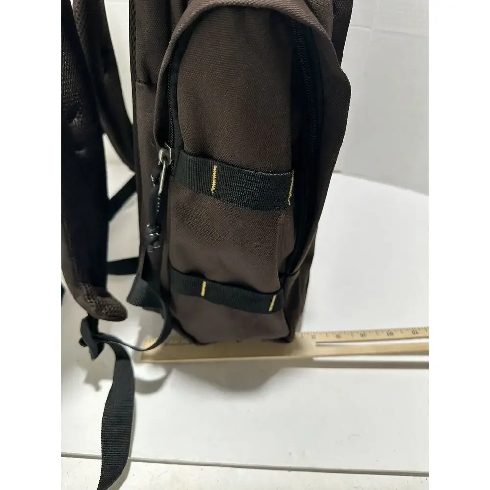 Racini Bags Sports Backpack Heavy‎ Duty Laptop Brown Med Large Great Quality